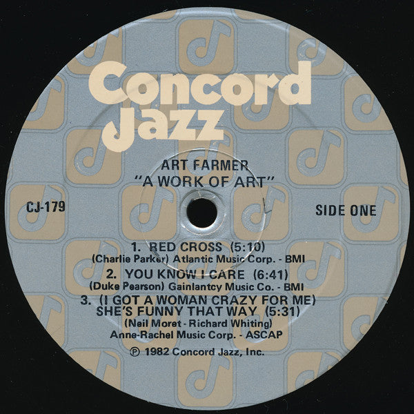 The Art Farmer Quartet ~ A Work Of Art (Vinyl) - Djungel & Jazz