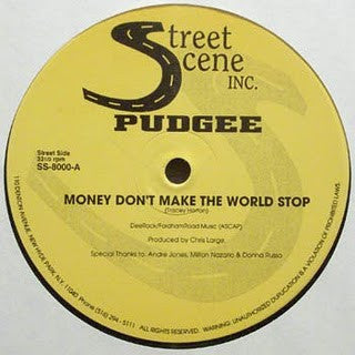 Pudgee ~ Money Don&#039;t Make The World Stop (Remix) / History (Vinyl) - Djungel & Jazz