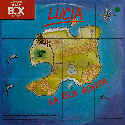 Lucia ~ La Isla Bonita (A Swedish Beat Box Re-edit) (Vinyl) - Djungel & Jazz