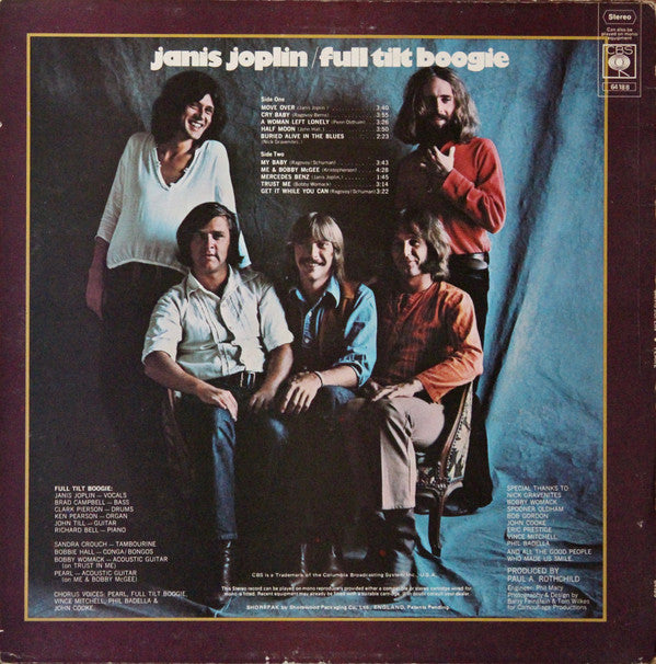 Janis Joplin ~ Pearl (Vinyl) - Djungel & Jazz