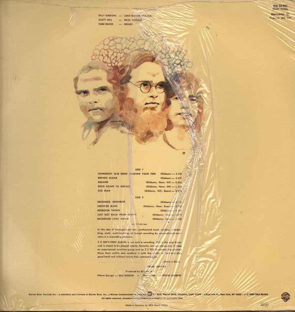 ZZ Top ~ First Album (Vinyl) - Djungel & Jazz