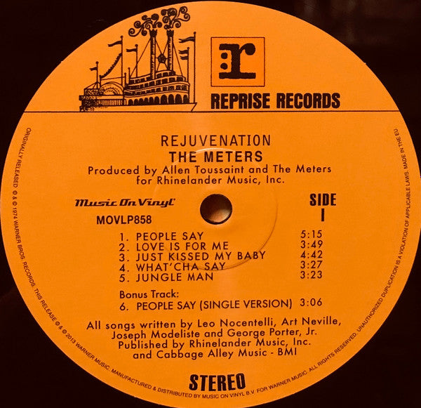 The Meters ~ Rejuvenation (Vinyl) - Djungel & Jazz