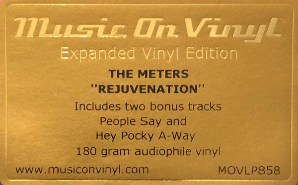 The Meters ~ Rejuvenation (Vinyl) - Djungel & Jazz