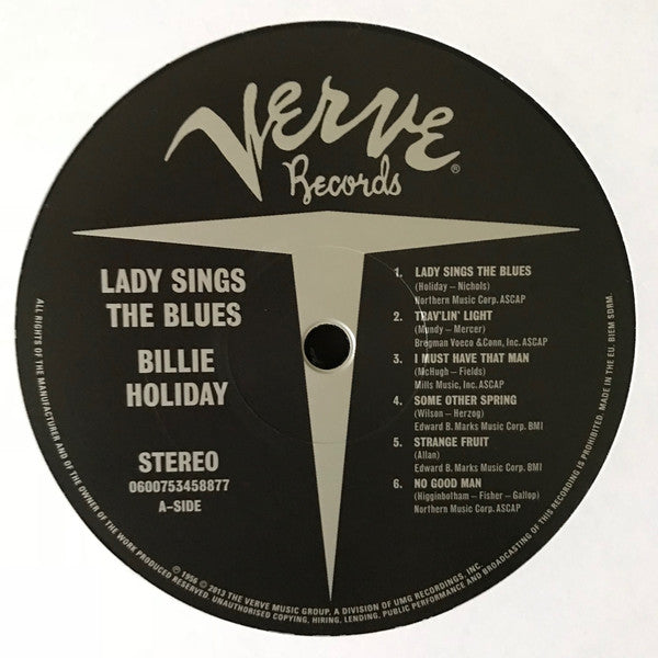 Billie Holiday ~ Lady Sings The Blues (Vinyl) - Djungel & Jazz