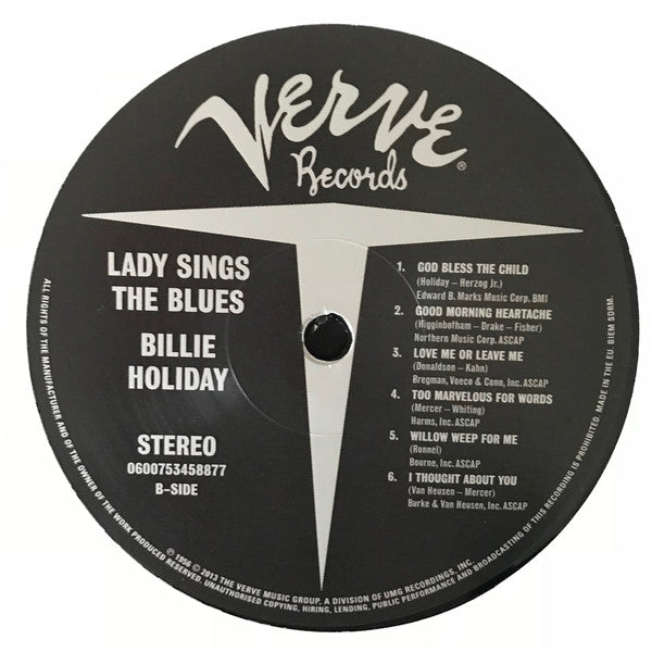 Billie Holiday ~ Lady Sings The Blues (Vinyl) - Djungel & Jazz