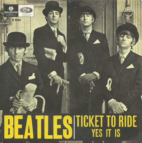 The Beatles ~ Ticket To Ride (Vinyl) - Djungel & Jazz