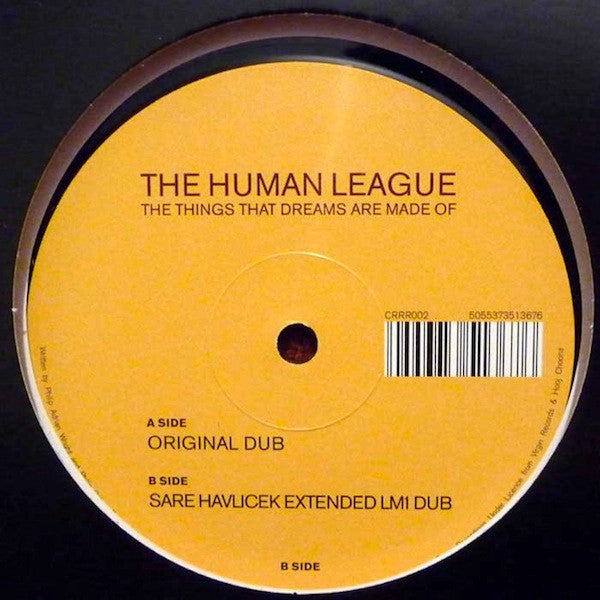 The Human League : The Things That Dreams Are Made Of (12")