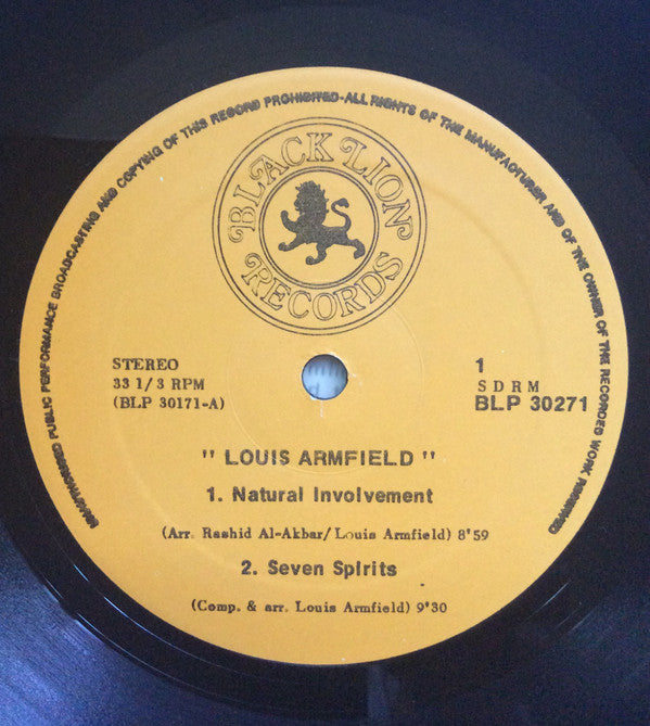 Louis Armfield's Spiritual Jazz Quintet ~ The Seven Spirits (Vinyl) - Djungel & Jazz