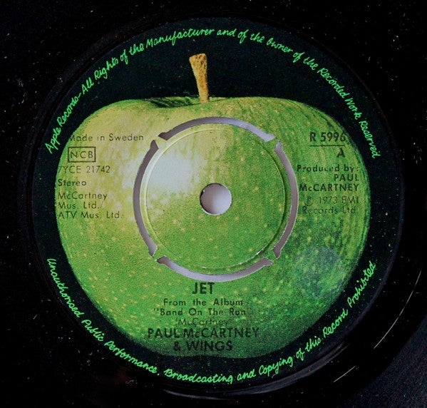 Paul McCartney & Wings ~ Jet (Vinyl) - Djungel & Jazz