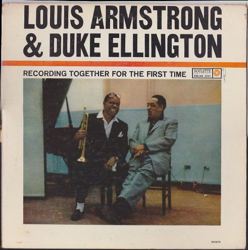 Louis Armstrong & Duke Ellington ~ Recording Together For The First Time (Vinyl) - Djungel & Jazz