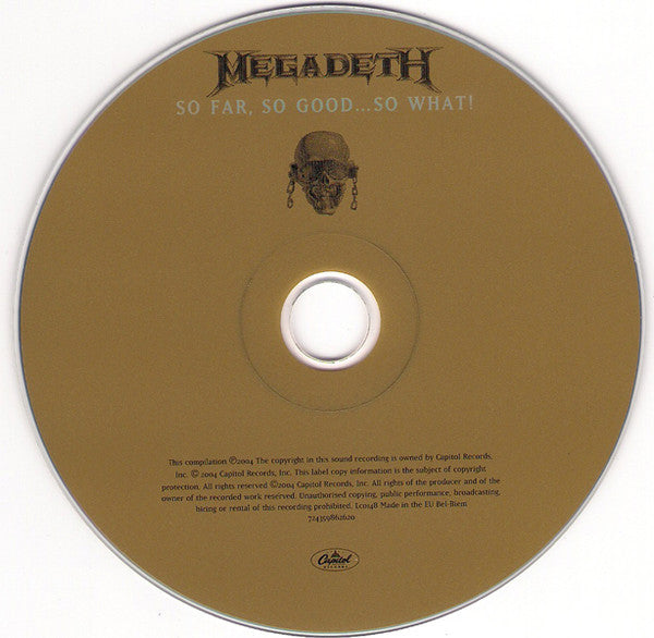 Megadeth ~ So Far, So Good... So What! (Vinyl) - Djungel & Jazz