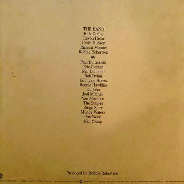 The Band ~ The Last Waltz (Vinyl) - Djungel & Jazz