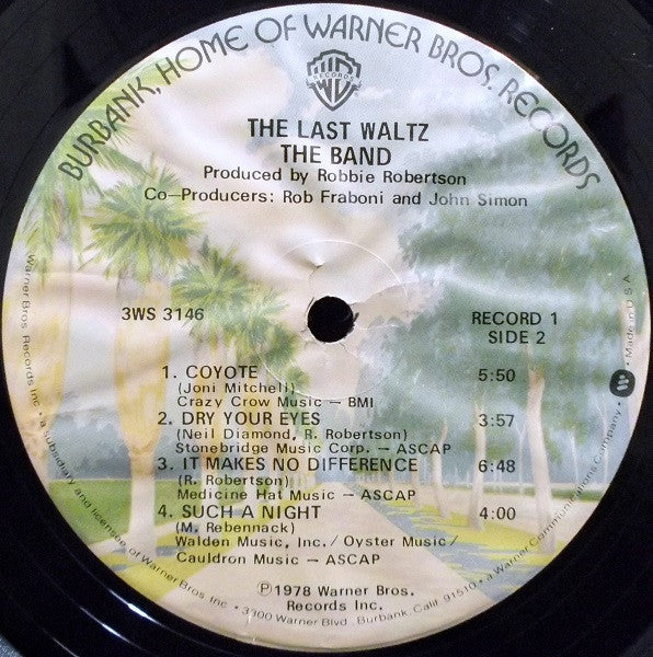 The Band ~ The Last Waltz (Vinyl) - Djungel & Jazz
