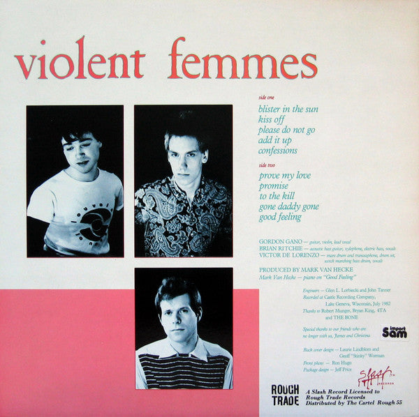Violent Femmes ~ Violent Femmes (Vinyl) - Djungel & Jazz