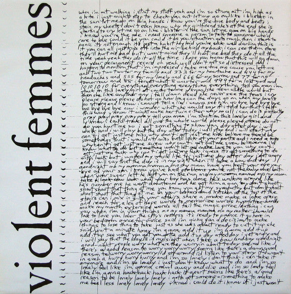 Violent Femmes ~ Violent Femmes (Vinyl) - Djungel & Jazz