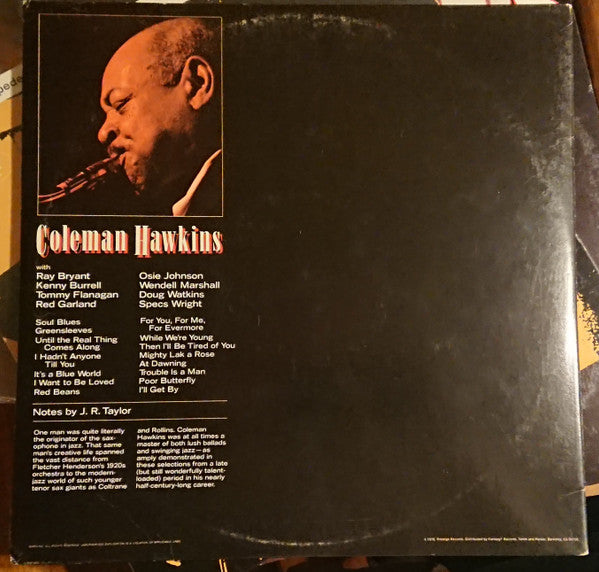 Coleman Hawkins ~ The Real Thing (Vinyl) - Djungel & Jazz