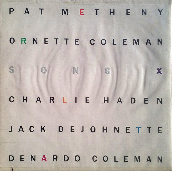 Pat Metheny / Ornette Coleman ~ Song X (Vinyl) - Djungel & Jazz