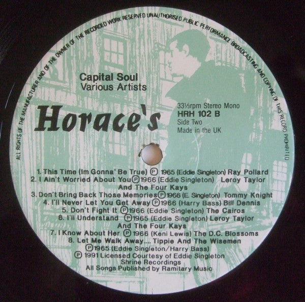 Various ~ Capital Soul - The Sound Of D.C. 1965/66 (Vinyl) - Djungel & Jazz