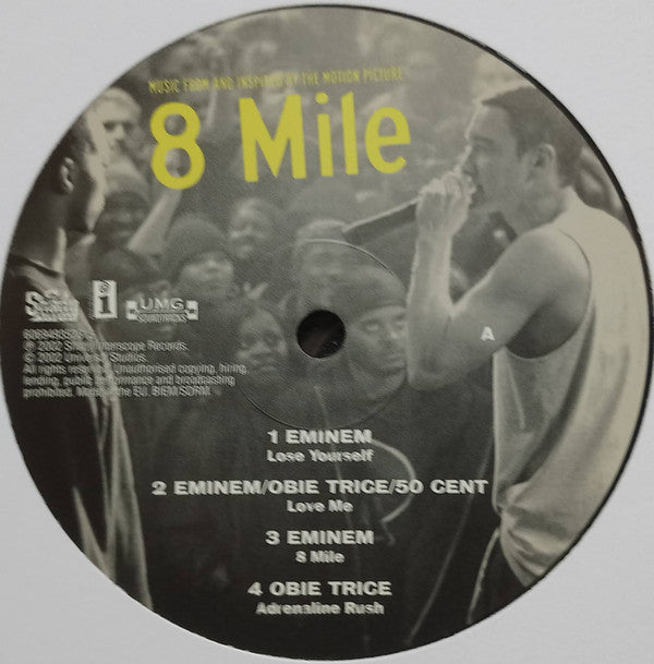 Various ~ Music From And Inspired By The Motion Picture 8 Mile (Vinyl) - Djungel & Jazz