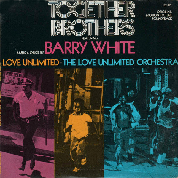 Barry White, Love Unlimited, The Love Unlimited Orchestra ~ Together Brothers (Original Motion Picture Soundtrack) (Vinyl) - Djungel & Jazz