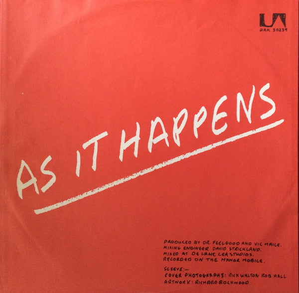 Dr. Feelgood ~ As It Happens (Vinyl) - Djungel & Jazz