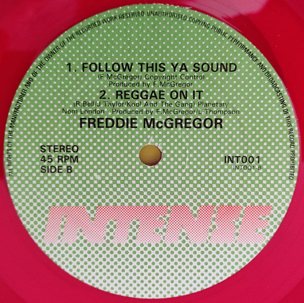 Freddie McGregor : Big Ship (New Mix) (12", Red)