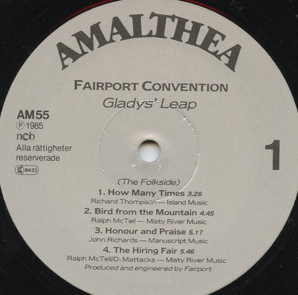 Fairport Convention ~ Glady's Leap (Vinyl) - Djungel & Jazz