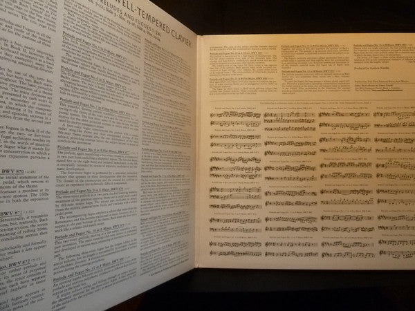 Glenn Gould / Johann Sebastian Bach ~ The Well-Tempered Clavier, Book II (Preludes And Fugues 1–24) (Vinyl) - Djungel & Jazz