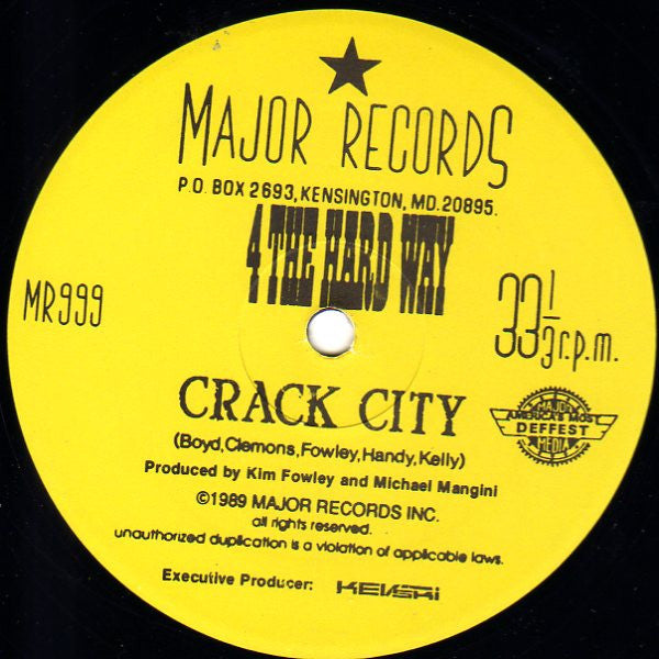 4 The Hard Way : Soldiers With A Badge (12")