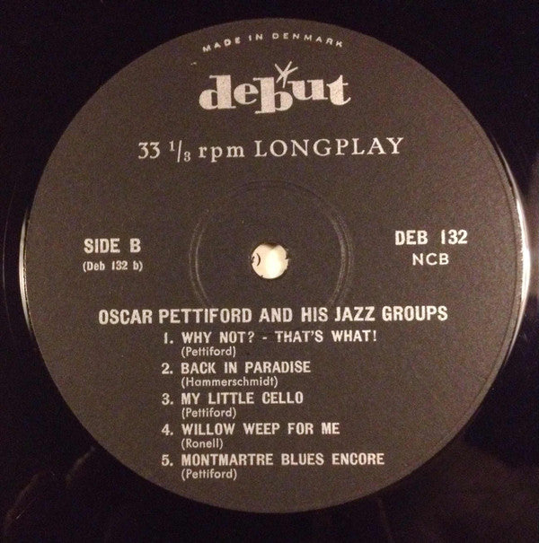 Oscar Pettiford And His Jazz Groups ~ My Little Cello (Vinyl) - Djungel & Jazz