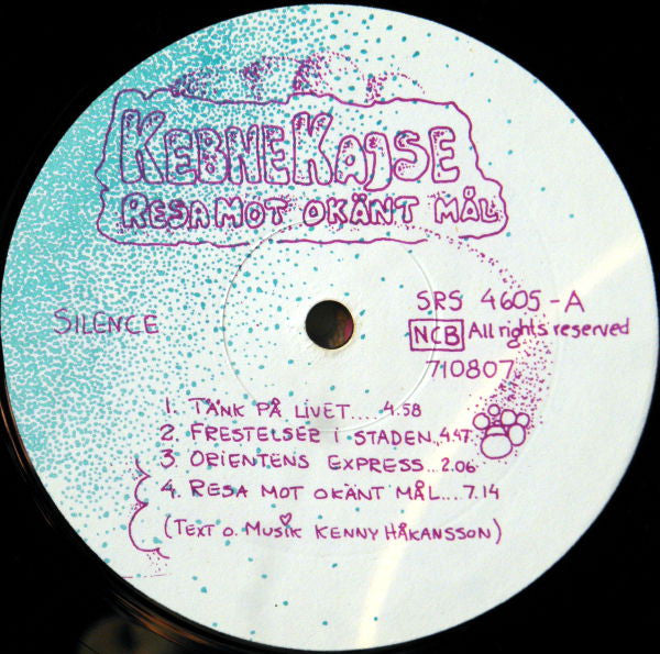 Kebnekajse : Resa Mot Okänt Mål (LP, Album, RE)