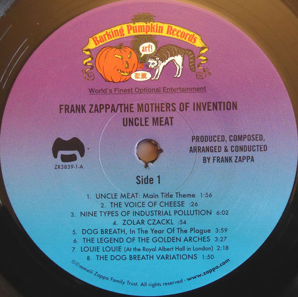 Zappa / The Mothers Of Invention ~ Uncle Meat (Vinyl) - Djungel & Jazz