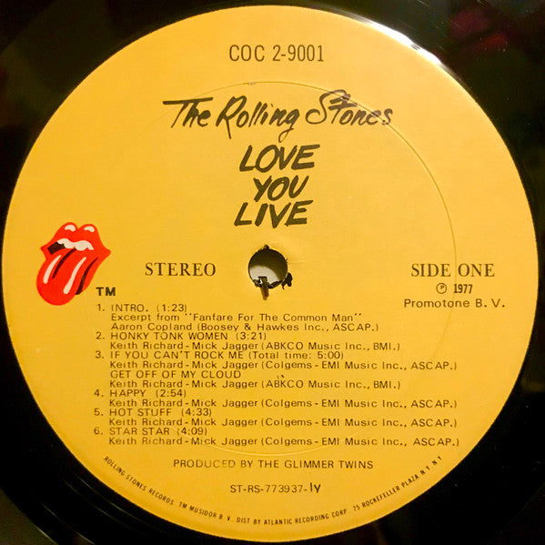 The Rolling Stones ~ Love You Live (Vinyl) - Djungel & Jazz
