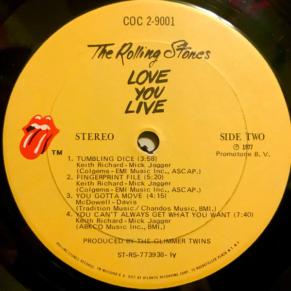 The Rolling Stones ~ Love You Live (Vinyl) - Djungel & Jazz