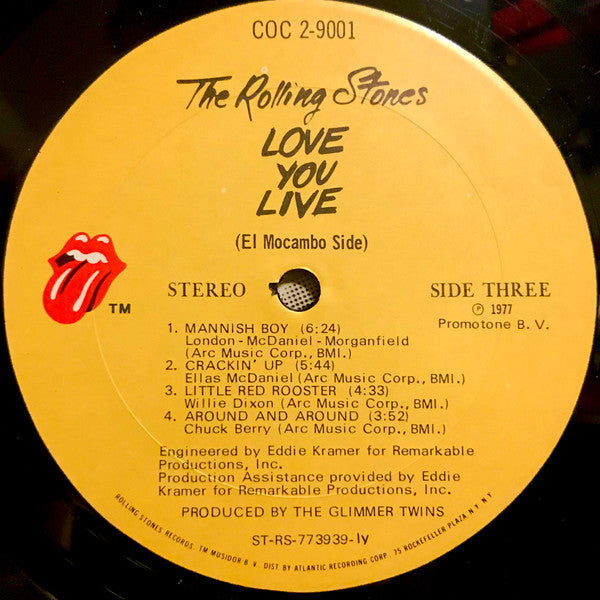 The Rolling Stones ~ Love You Live (Vinyl) - Djungel & Jazz