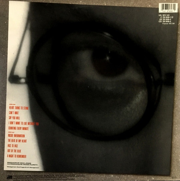 Foreigner ~ Inside Information (Vinyl) - Djungel & Jazz