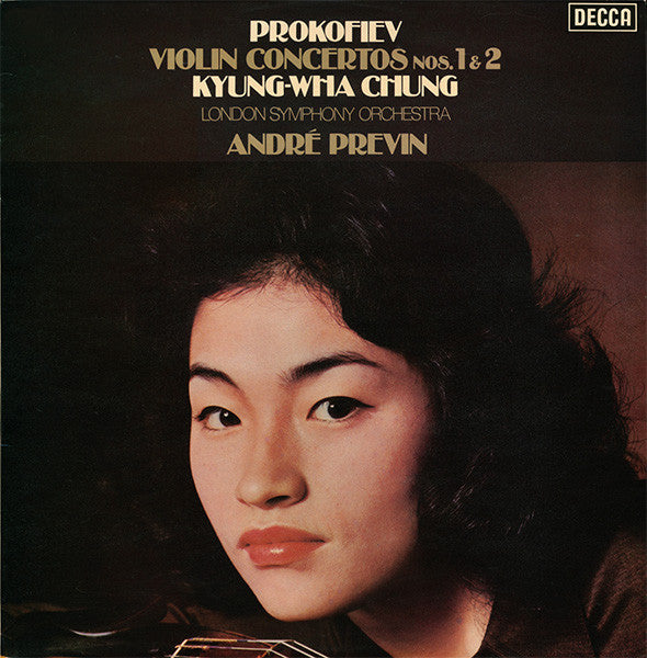 Sergei Prokofiev, Kyung-Wha Chung, London Symphony Orchestra, André Previn ~ Violin Concertos Nos. 1 & 2 (Vinyl) - Djungel & Jazz