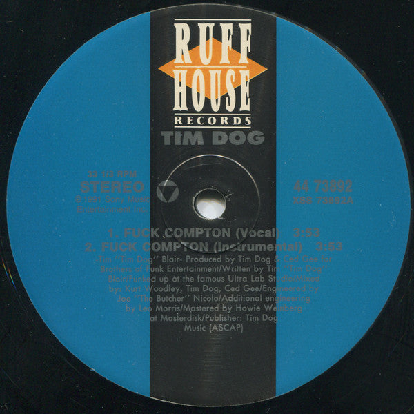Tim Dog ~ Fuck Compton (Vinyl) - Djungel & Jazz