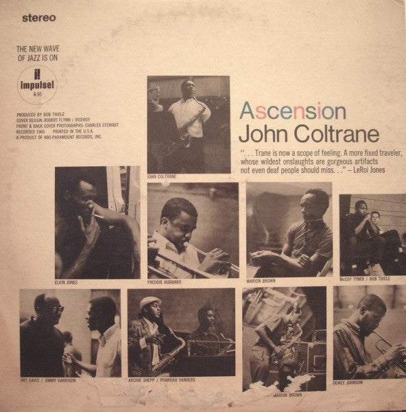 John Coltrane ~ Ascension (Edition I) (Vinyl) - Djungel & Jazz