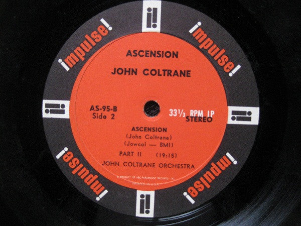 John Coltrane ~ Ascension (Edition I) (Vinyl) - Djungel & Jazz