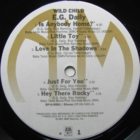 E.G. Daily ~ Wild Child (Vinyl) - Djungel & Jazz