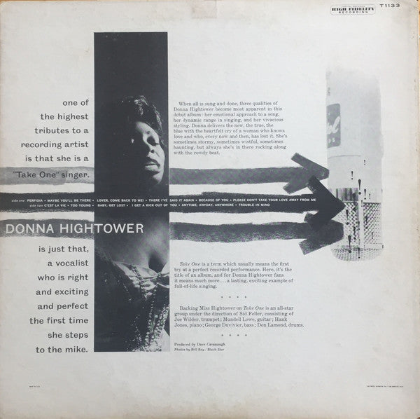 Donna Hightower ~ Take One! (Vinyl) - Djungel & Jazz