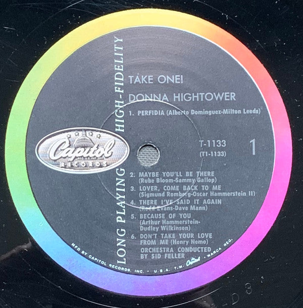 Donna Hightower ~ Take One! (Vinyl) - Djungel & Jazz