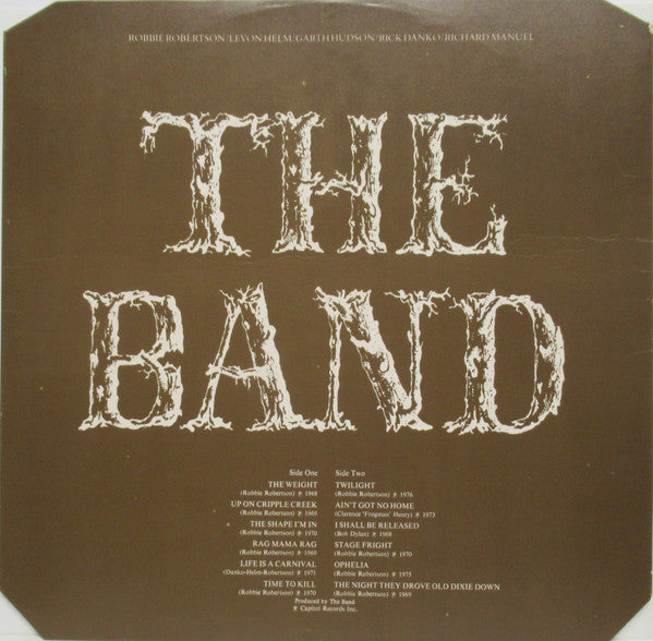 The Band ~ The Best Of The Band (Vinyl) - Djungel & Jazz