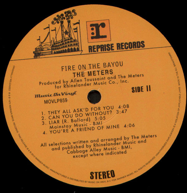 The Meters ~ Fire On The Bayou (Expanded Edition) (Vinyl) - Djungel & Jazz