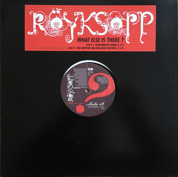 Röyksopp : What Else Is There? (Part 1) (12")