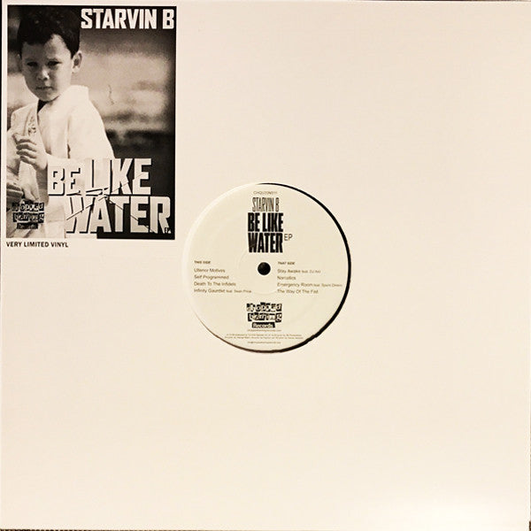 Starvin B : Be Like Water EP (12", EP, Ltd)