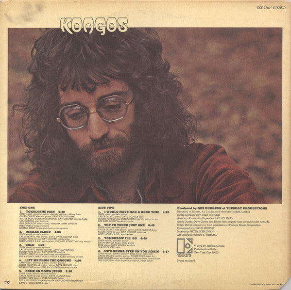 John Kongos ~ Kongos (Vinyl) - Djungel & Jazz