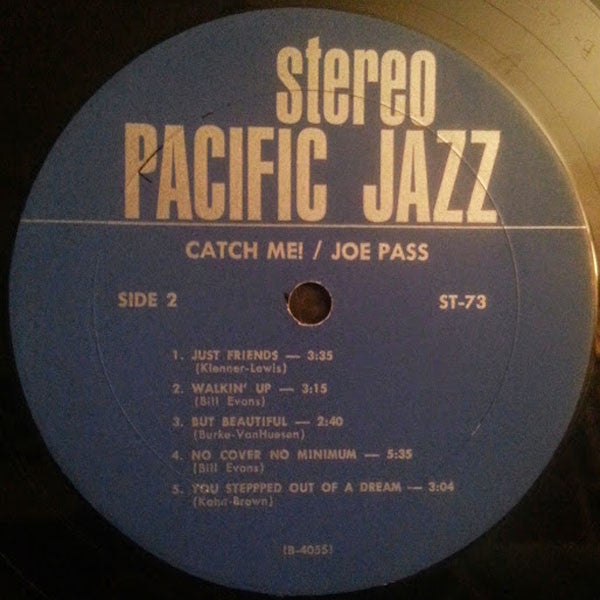 Joe Pass Featuring Clare Fischer ~ Catch Me! (Vinyl) - Djungel & Jazz