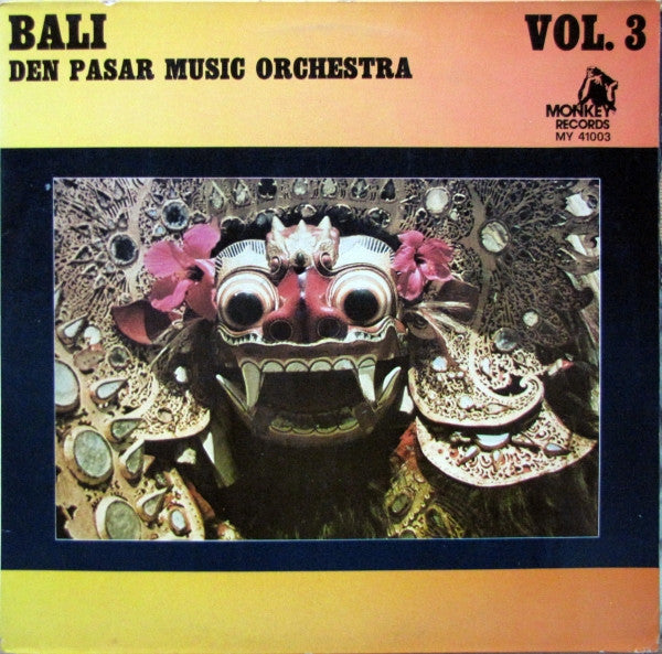 Den Pasar Music Orchestra ~ Bali Vol. 3 (Vinyl) - Djungel & Jazz